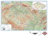 Zobrazit detail produktu - Pracovní podložky dekorované - jednostranná / mapa Česká republika Obrázek Pracovní podložky dekorované - jednostranná / mapa Česká republika