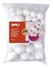 Obrázek Polystyrénové koule APLI Jumbo / mix velikostí / 100 ks