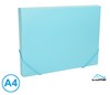 Obrázek Box na spisy s gumou A4 - pastelová modrá