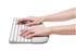 Obrázek Opěrka zápěstí pro slim klávesnice ErgoSoft™ /  šedá