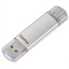 Obrázek Flash Pen Laeta twin - stříbrná / 128 GB /  USB 3.1